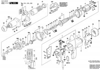 Bosch 0 601 436 803 Gds 18-E Impact Wrench 230 V / Eu Spare Parts